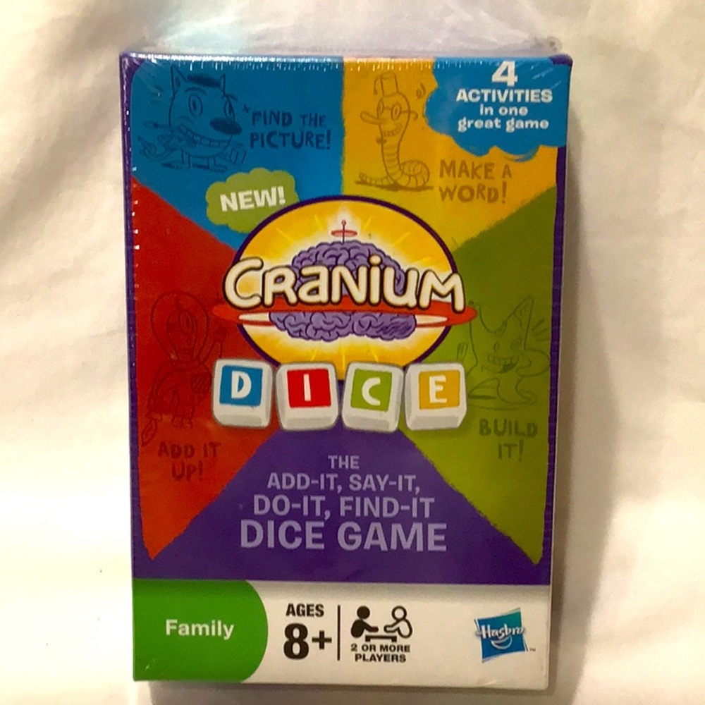 NWT Cranium Dice game, factory sealed